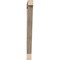 Ekena Millwork Traditional Block Smooth Bracket, Douglas Fir, 3 1/2"W x 34"D x 42"H BKT04X34X42TRA05SDF - alternate 3